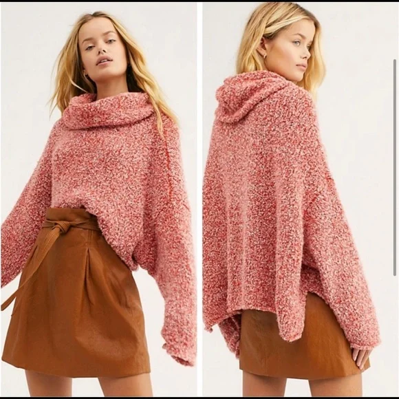 Free People BFF Cowl Neck Sweater - Picture 1 of 5